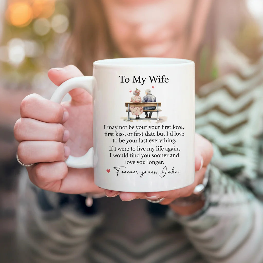 Personalized Valentine Mug Gift for Wife and Husband