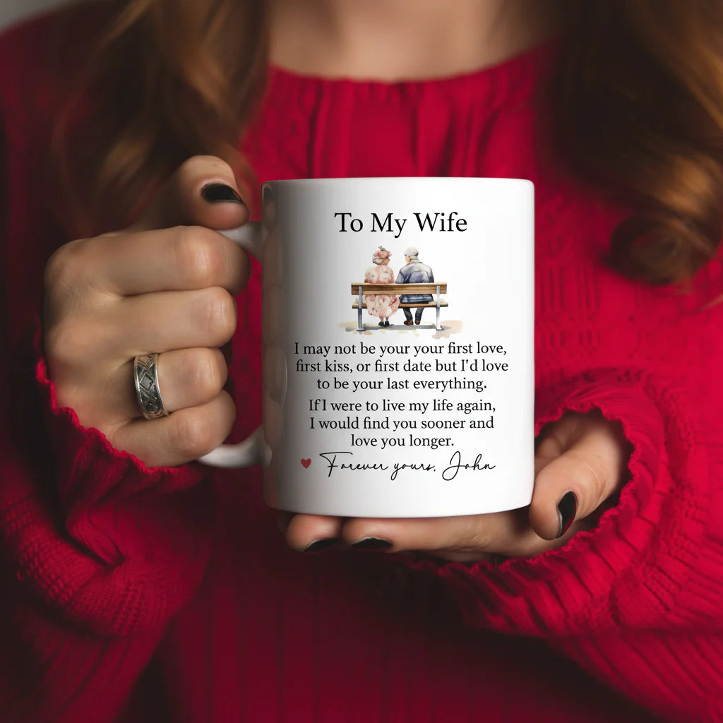 Personalized Valentine Mug Gift for Wife and Husband