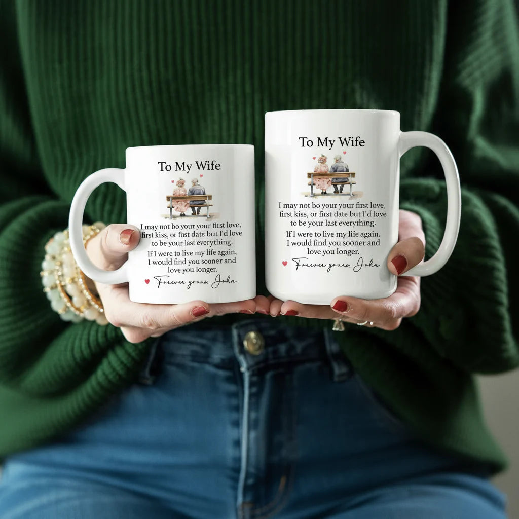 Personalized Valentine Mug Gift for Wife and Husband