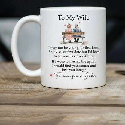 Personalized Valentine Mug Gift for Wife and Husband