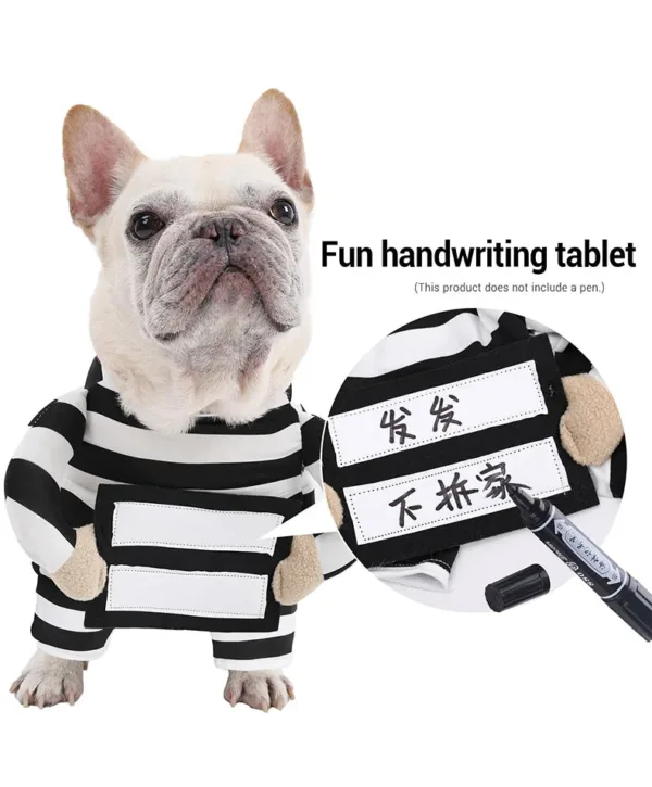 Beetlejuice Prisoner Dog Costume - Image 8
