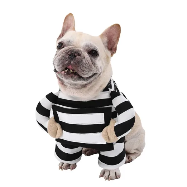 Beetlejuice Prisoner Dog Costume - Image 6