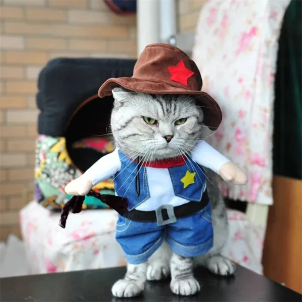 Dog Cowboy Costume - Image 2