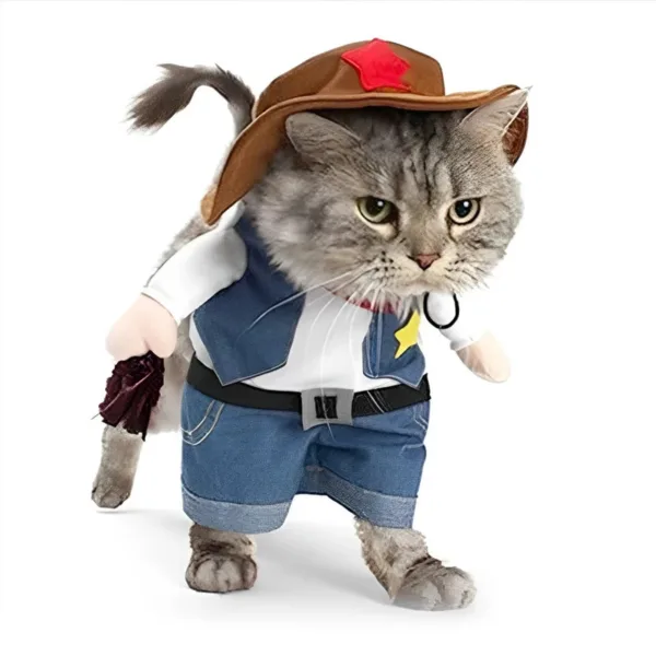 Dog Cowboy Costume - Image 6