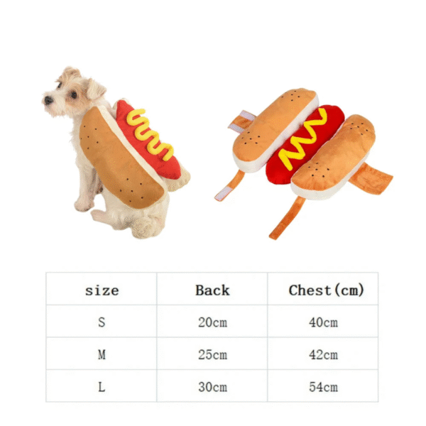 Dog Hot Dog Costume - Image 6