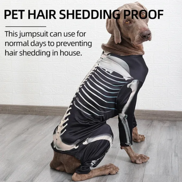 Dog Skeleton Costume - Image 5