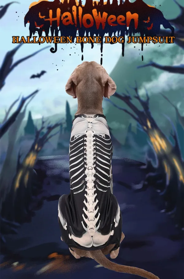 Dog Skeleton Costume - Image 7