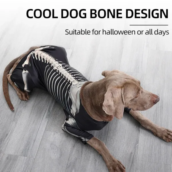 Dog Skeleton Costume - Image 6
