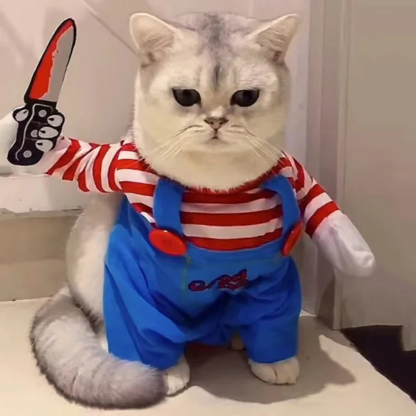 Funny Cat And Dog Halloween Costume - Image 5
