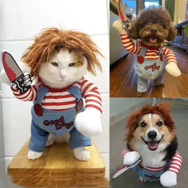Funny Cowboy Dog Costume - Image 6
