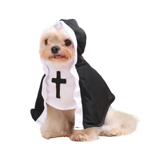 Funny Dog Nun Costume - Image 2