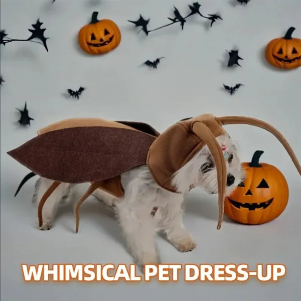 Halloween Cockroach Dog Costume - Image 6