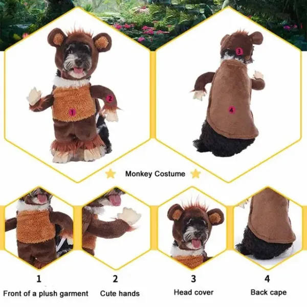 Halloween Pet Costume with Hat - Image 24
