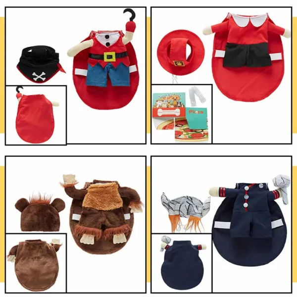 Halloween Pet Costume with Hat - Image 5