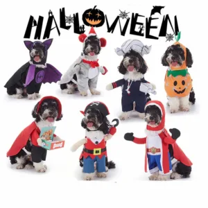 Halloween Pet Costume with Hat
