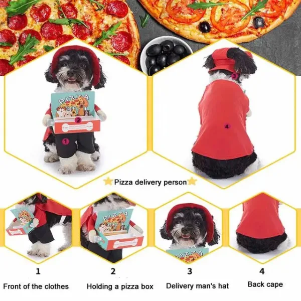 Halloween Pet Costume with Hat - Image 25