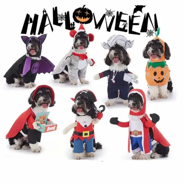 Halloween Pet Costume with Hat - Image 11