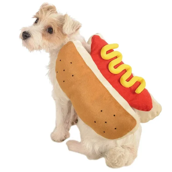 Hot Dog Dog Costume Funny Pet Outfit for Halloween - Image 5