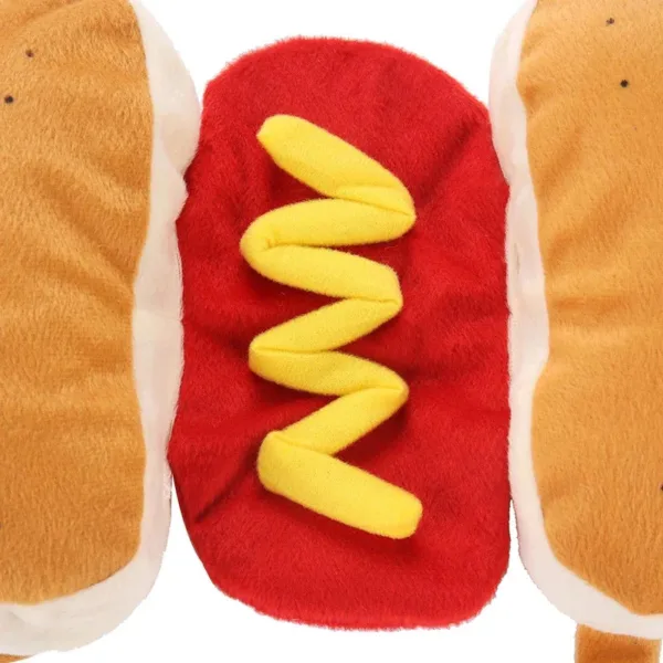 Hot Dog Dog Costume Funny Pet Outfit for Halloween - Image 6