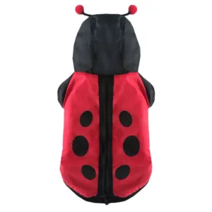 Alternative view of Ladybug Dog Costume with Cotton Coat